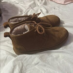 UGG Brown Suede Ankle Boots